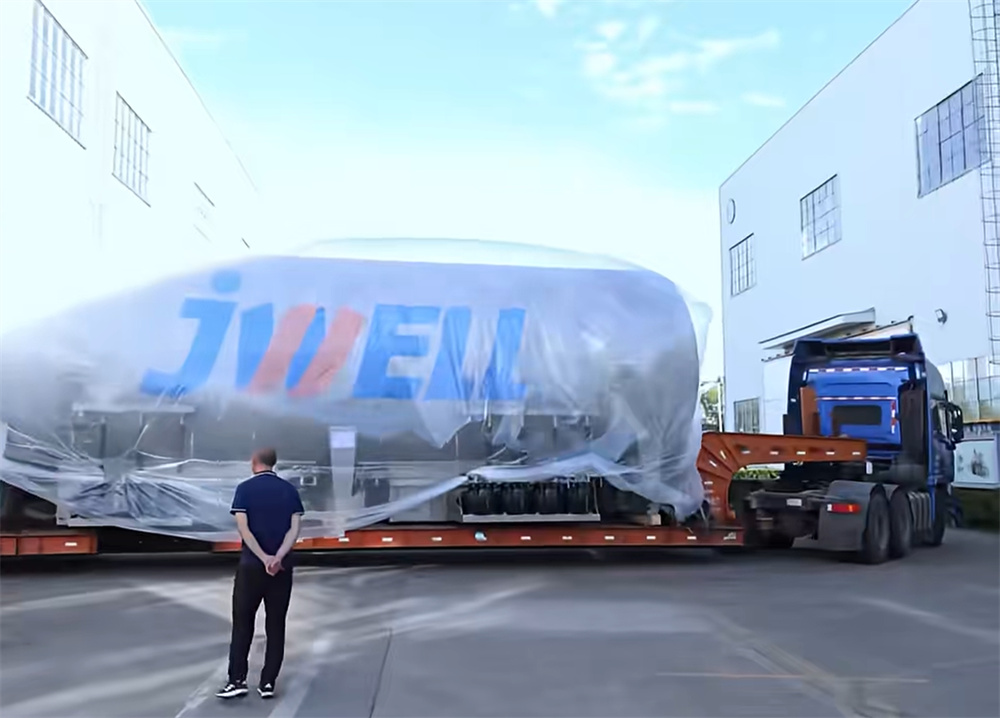 JWELL HDPE -putkikoneen huolto