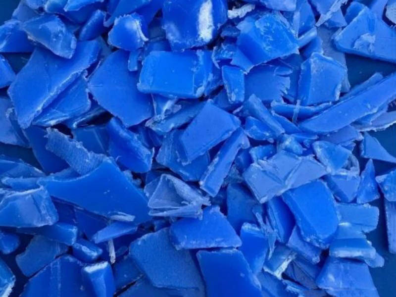 Leveä muovin kierrätysmurskain